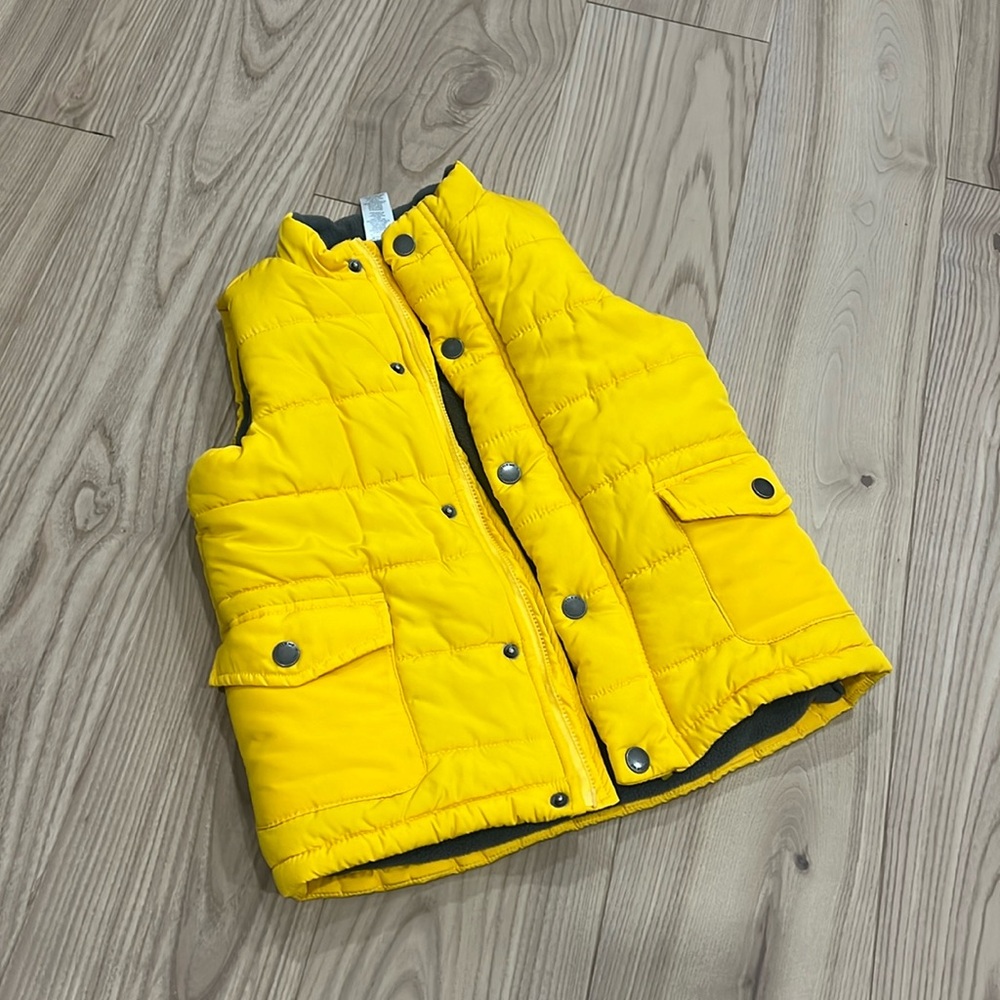 Boys Fleece Puffer Vest